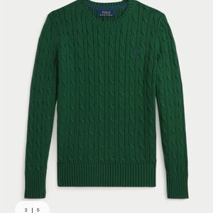 Polo Ralph Lauren Cable Knit Cotton Sweater